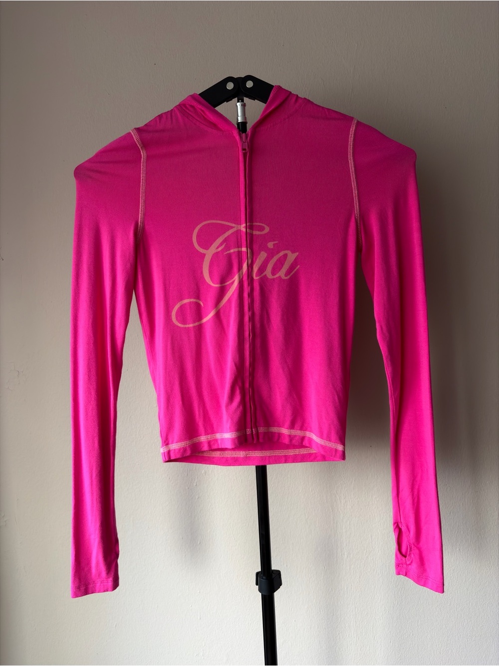 I.AM.GIA Blare Hoodie in Hot Pink Size XS